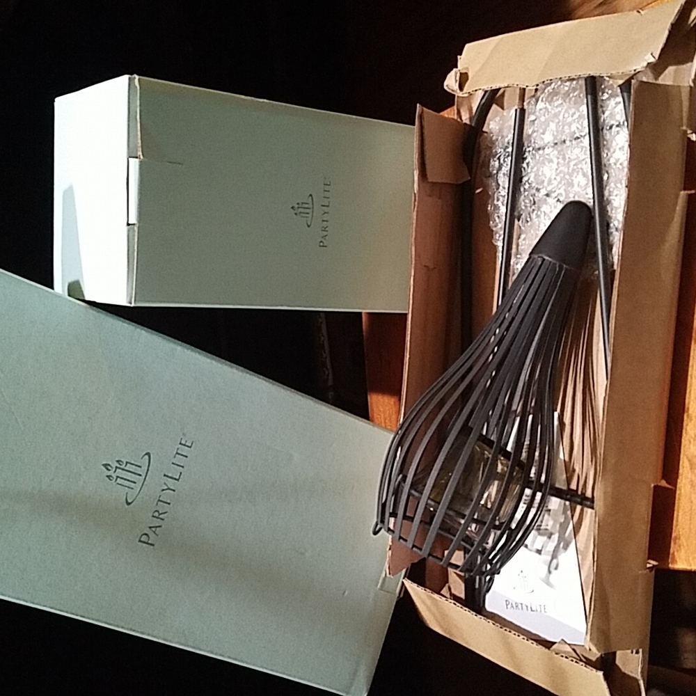 Partylite hanging votive lantern